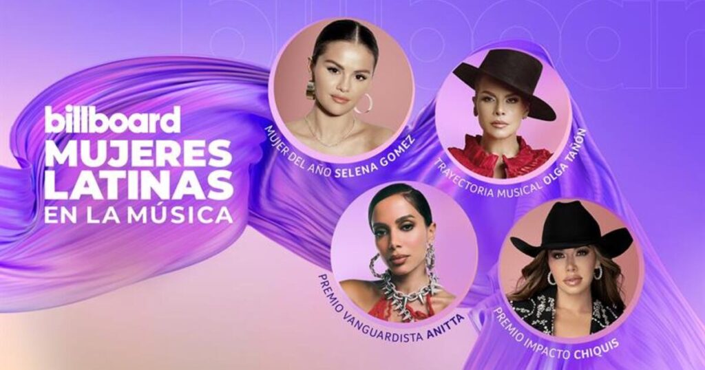 Billboard celebra a las mujeres latinas en la música en su tercera edición