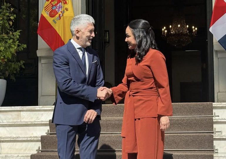Faride Raful y ministro del Interior de España acuerdan fortalecer cooperación en seguridad