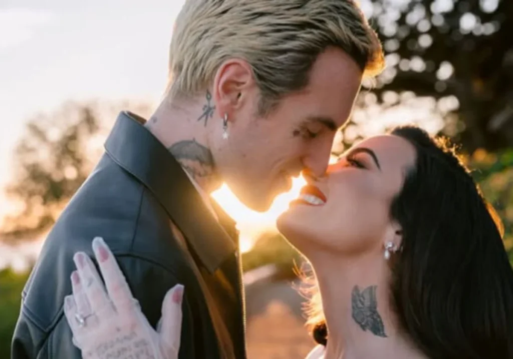 Demi Lovato se casa con Jordan Lutes en una íntima boda en California
